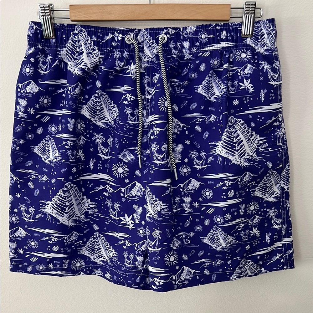 NWT W30 Boardies Tulum Men's Swim Shorts -- Purple